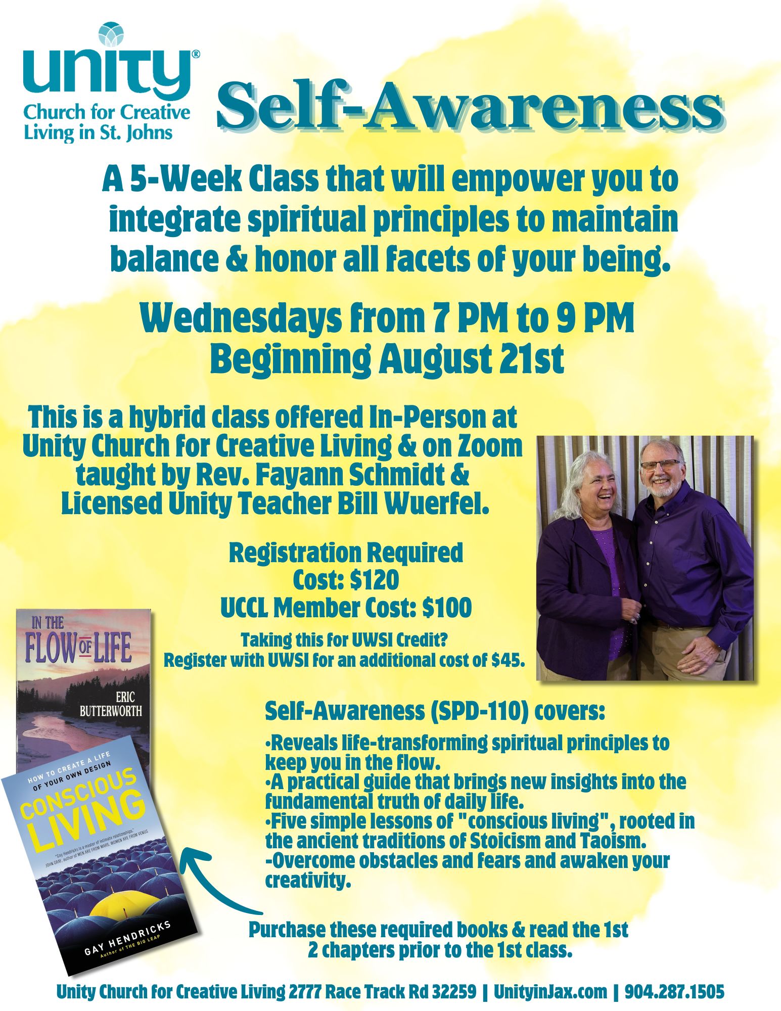 Self-Awareness Class Flyer 08212024