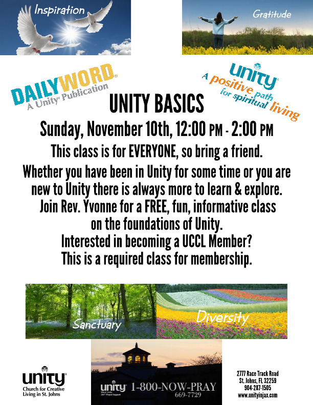 Unity Basics Flyer 