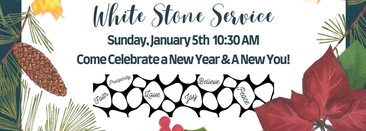 White Stone Service 2024 Flyer